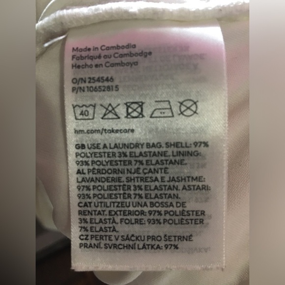 H&M White Mini Dress - Picture 5 of 7